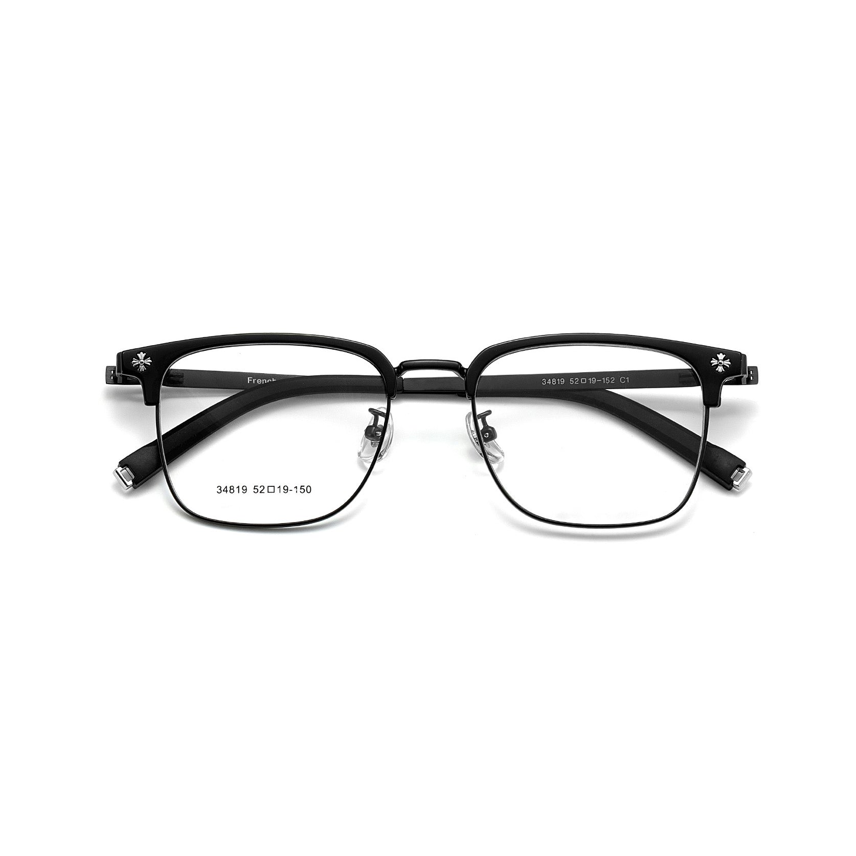 goggles frame Black Browline Prescription Glasses, Full-Rim Frame
