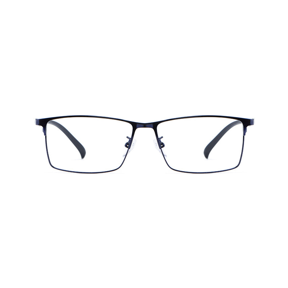 goggles frame for men Blue Rectangle Prescription Glasses, Full-Rim Frame