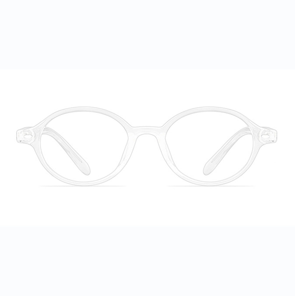 Oval Reading Glasses Blue Light Blocking with Prescription Lenses for Women VK2072