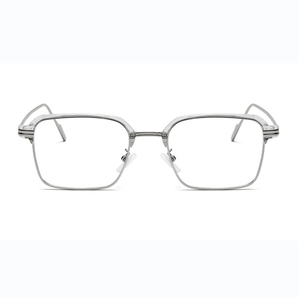 Men's Business Browline Glasses with Prescription Lenses VK2080