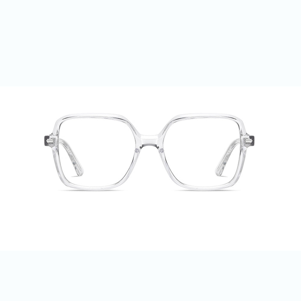 Women's Stylish Square Glasses Frame Acetate with Prescription Lenses VK2089