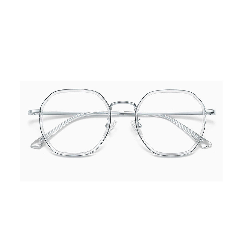 Geometric Anti-Blue Light Glasses Unisex VK2094