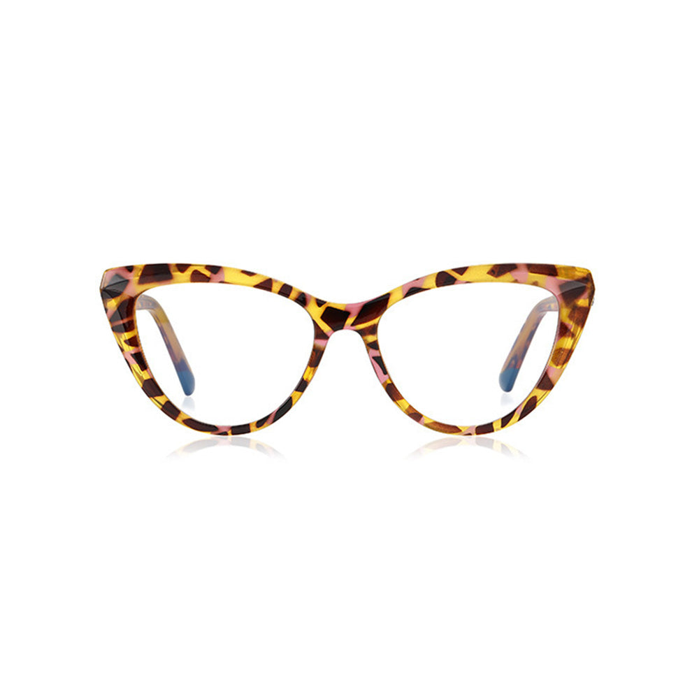 Cat-Eye Blue Light Blocking Reading Glasses Spring Hinge VK2095