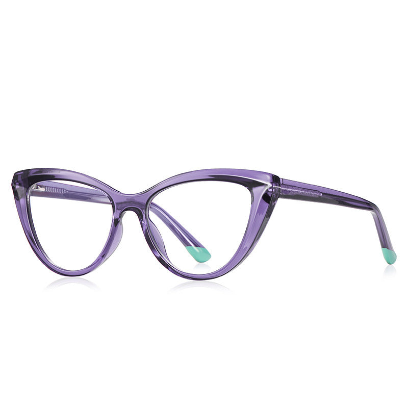 Cat-Eye Blue Light Blocking Reading Glasses Spring Hinge VK2095