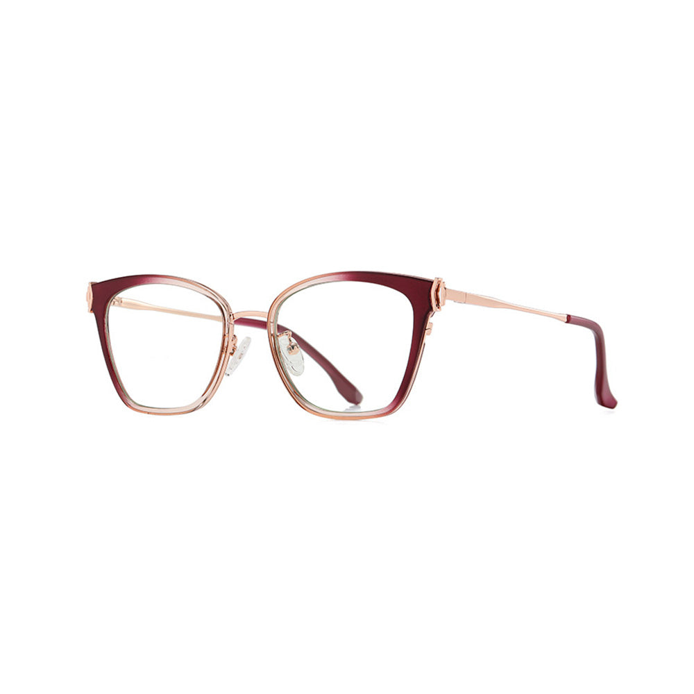 Chic Cat Eye Frame Optical Glasses for Women VK2108
