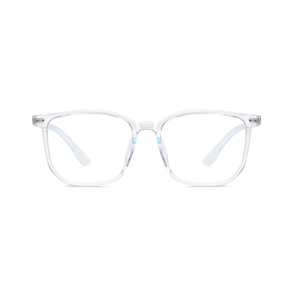 Trendy Simple Square Glasses Frame with Anti-Blue Light Lenses VK2137