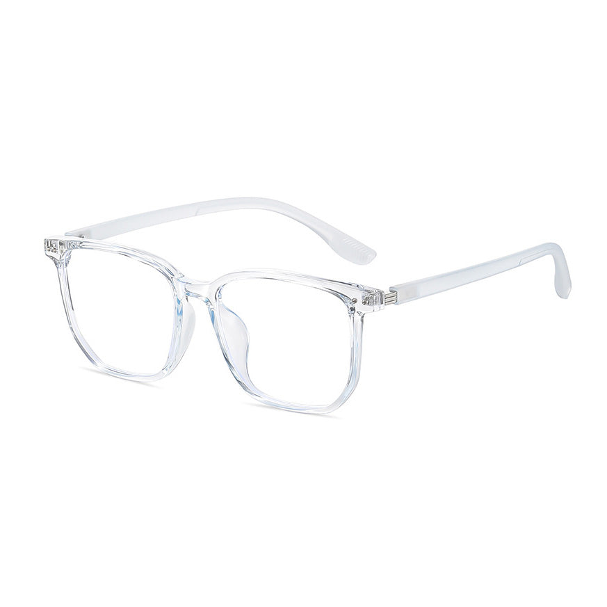 Trendy Simple Square Glasses Frame with Anti-Blue Light Lenses VK2137