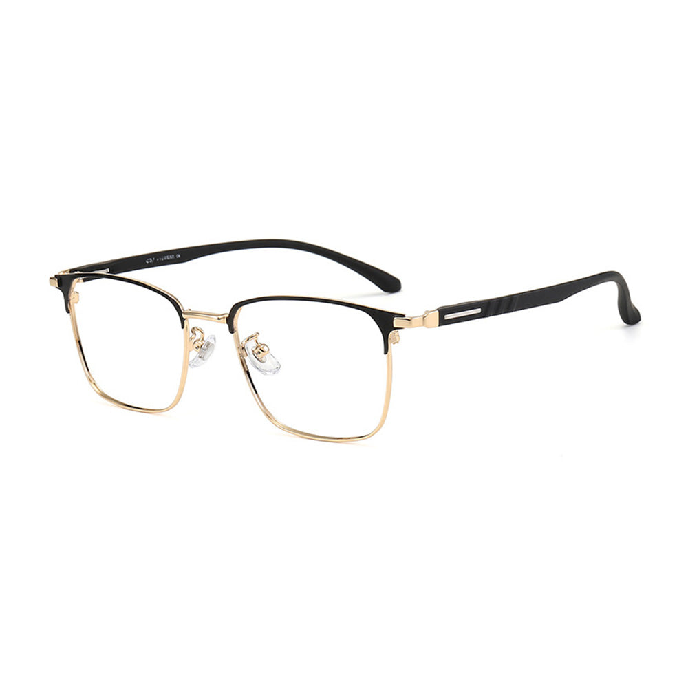 Men's Metal Rectangular Optical Business Glasses VK2138