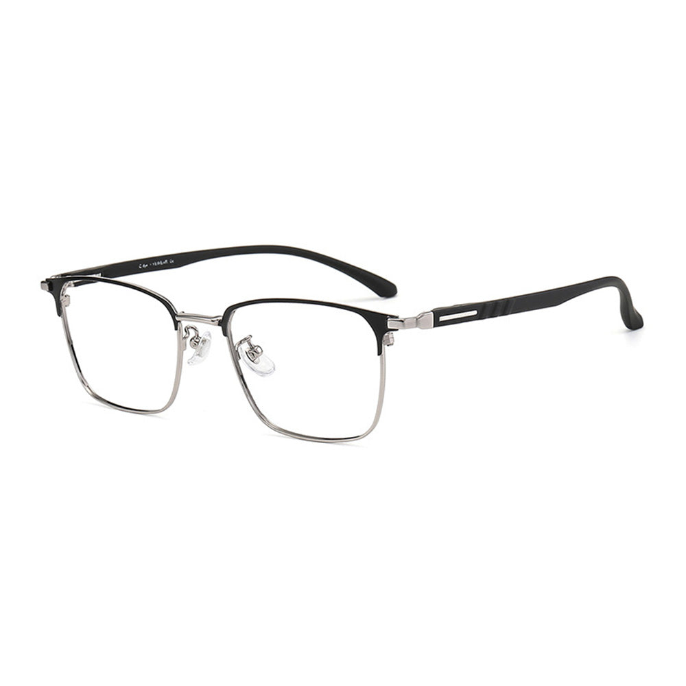 Men's Metal Rectangular Optical Business Glasses VK2138