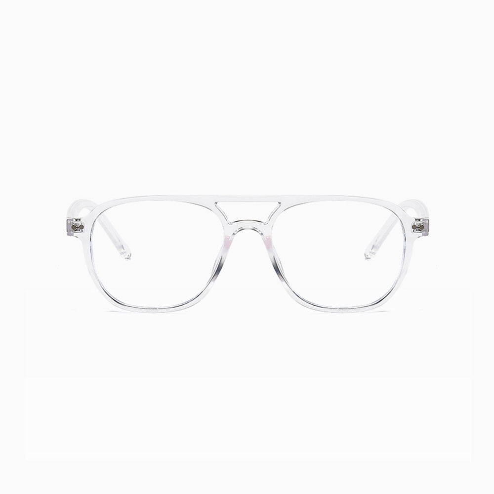 Aviator Retro Glasses Blue Light Blocking Prescription Lenses VK2171