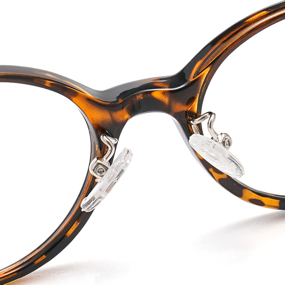 Oval Fake Glasses Popular Nerd Anti Blue Light Glasses VK2184