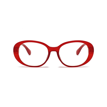 Trendy Oval Blue Light Blocking Glasses VK2257
