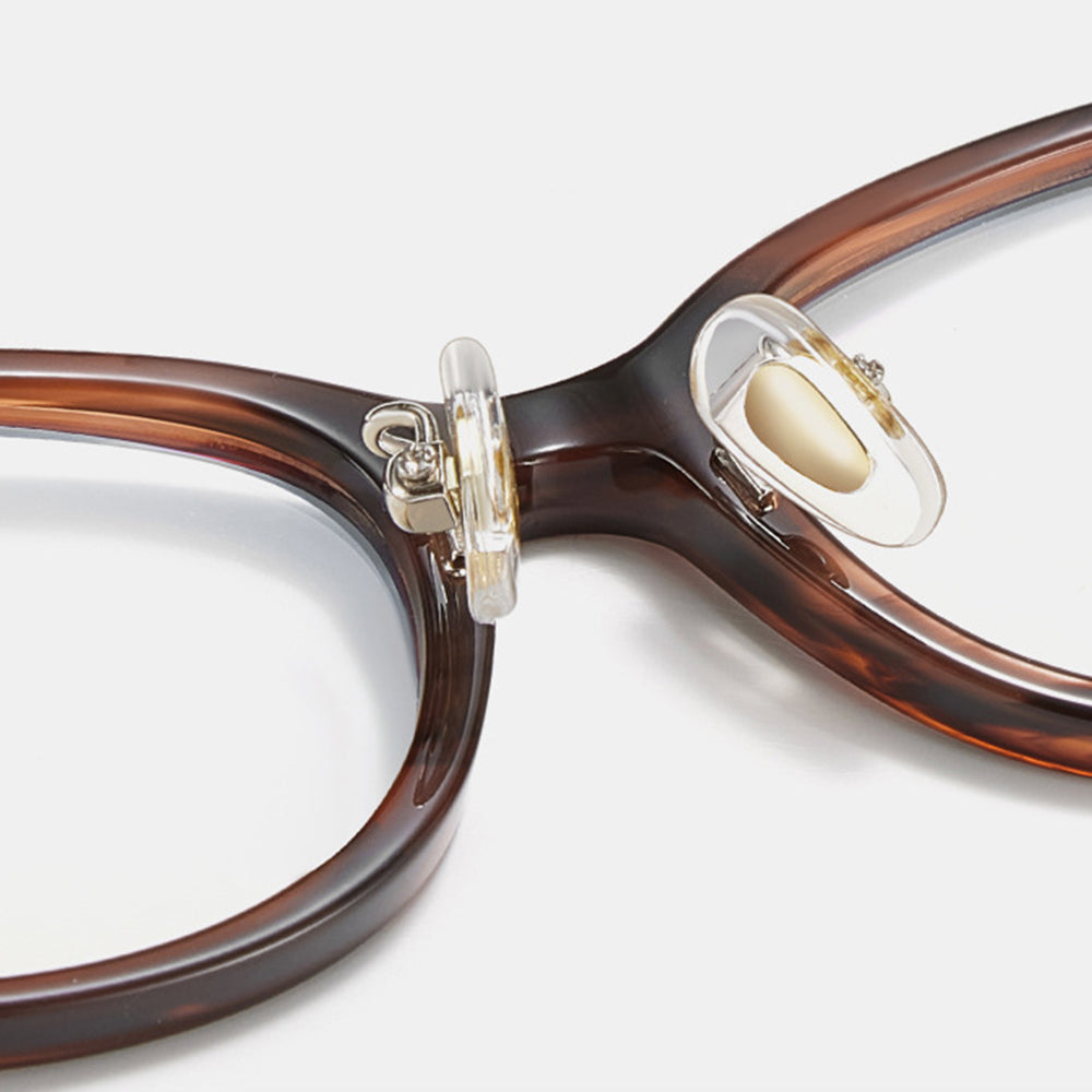Oval Retro Glasses with Little Saturn Decor VK2265