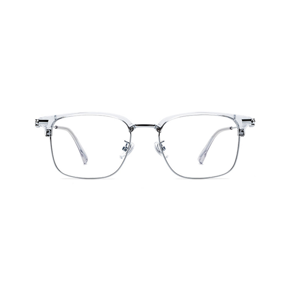 Chic and Lightweight Browline Metal Optical Glasses VK2278