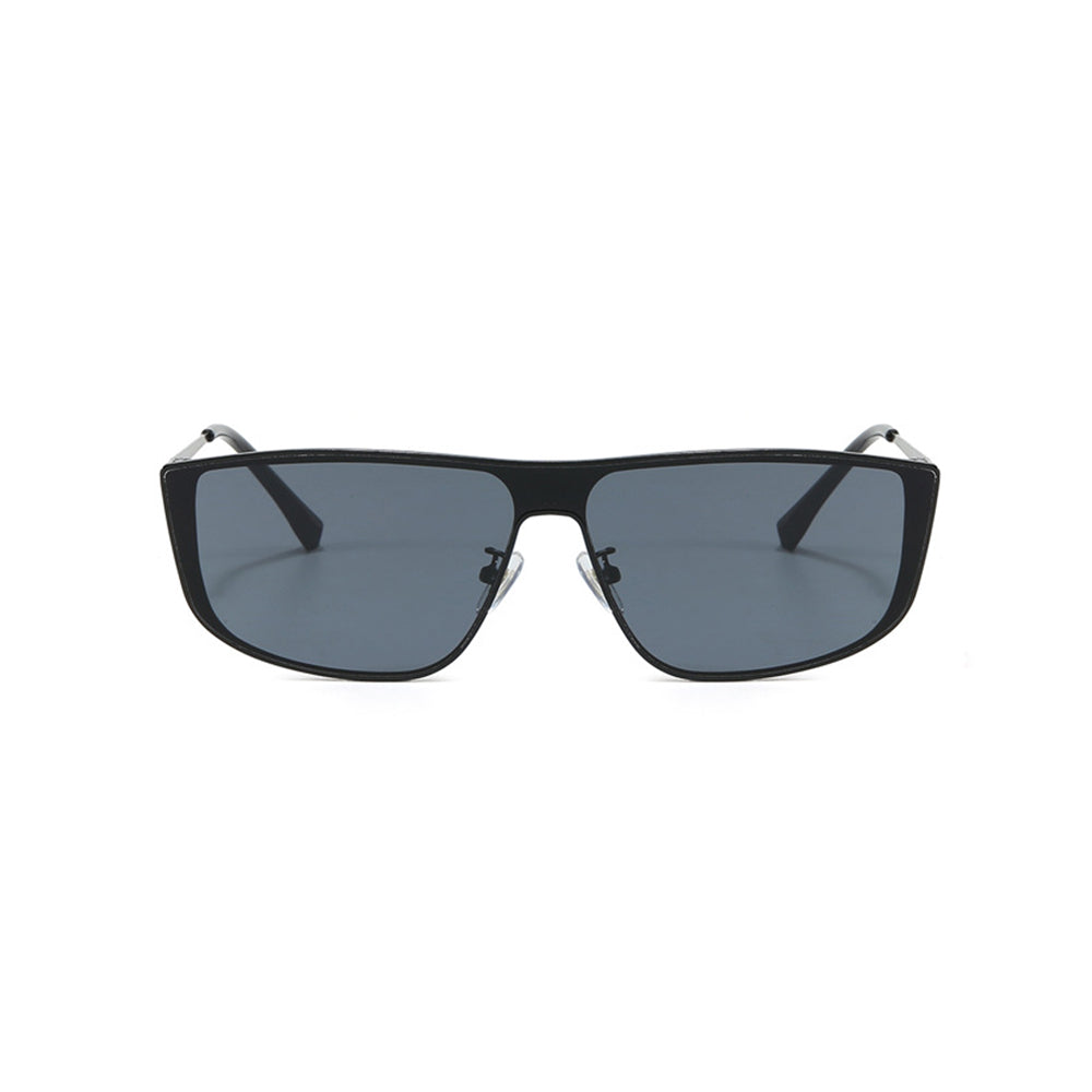 Trendy Y2K One-Piece Lens Metal Sunglasses VK2284