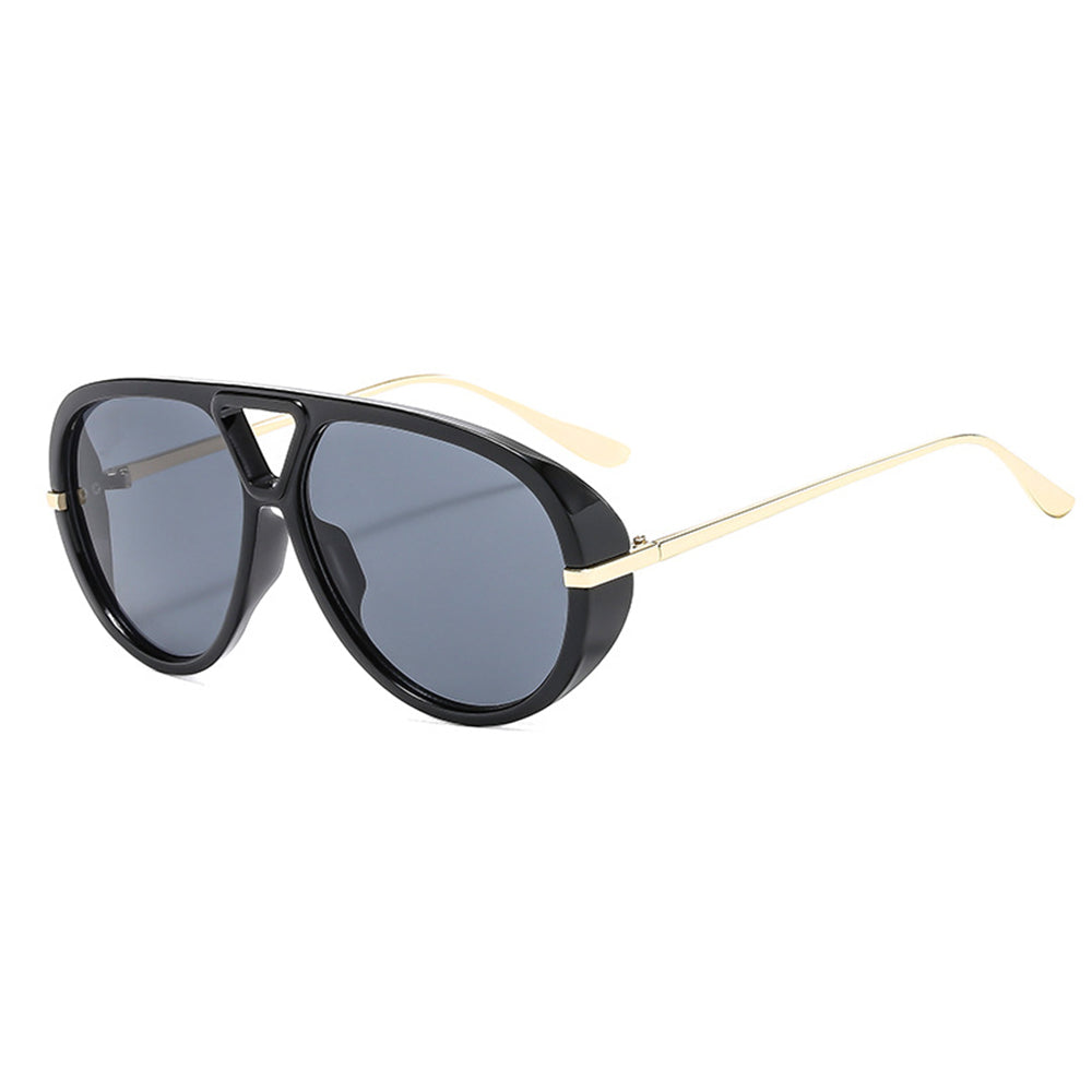 Oversized Aviator UV Protective Sunglasses Eye Care Design VK2291