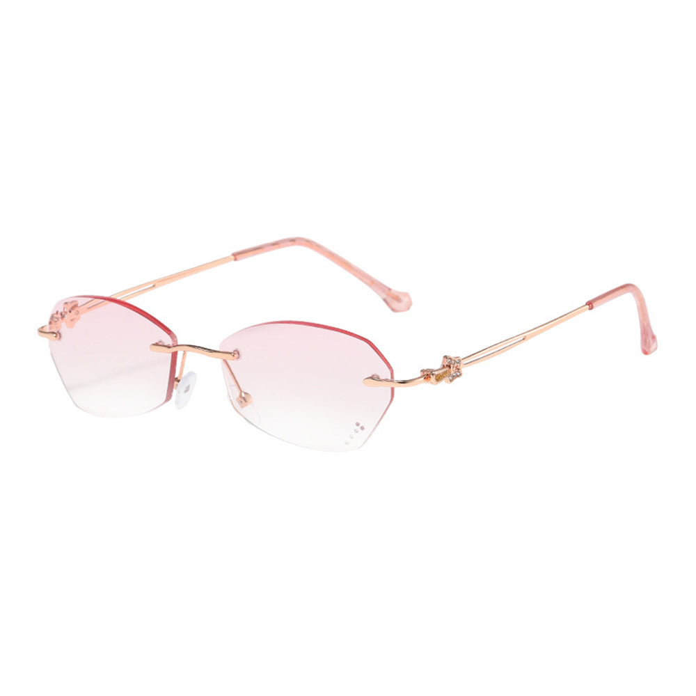 Rimless Diamond-Cut Anti-Blue Light Reading Glasses VK2292