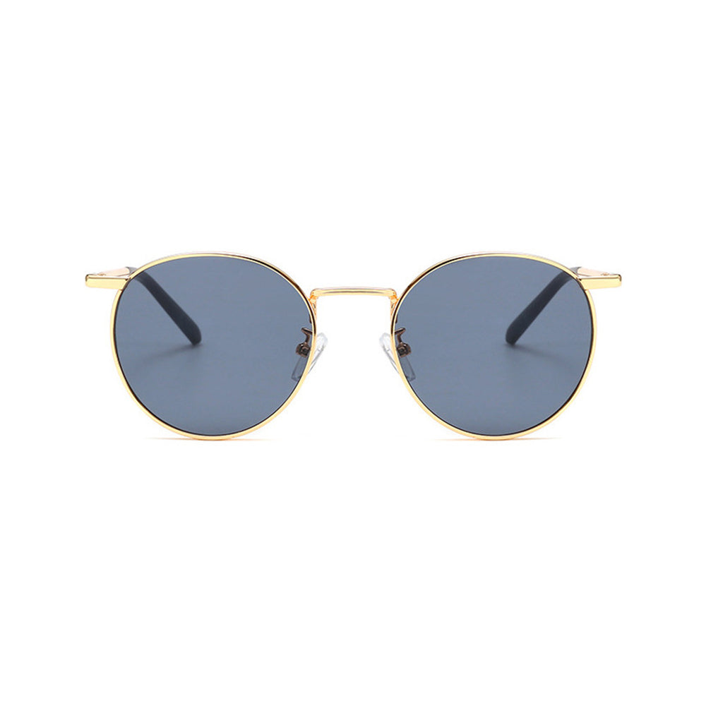 Round Retro Metal Photochromic Sunglasses VK2293