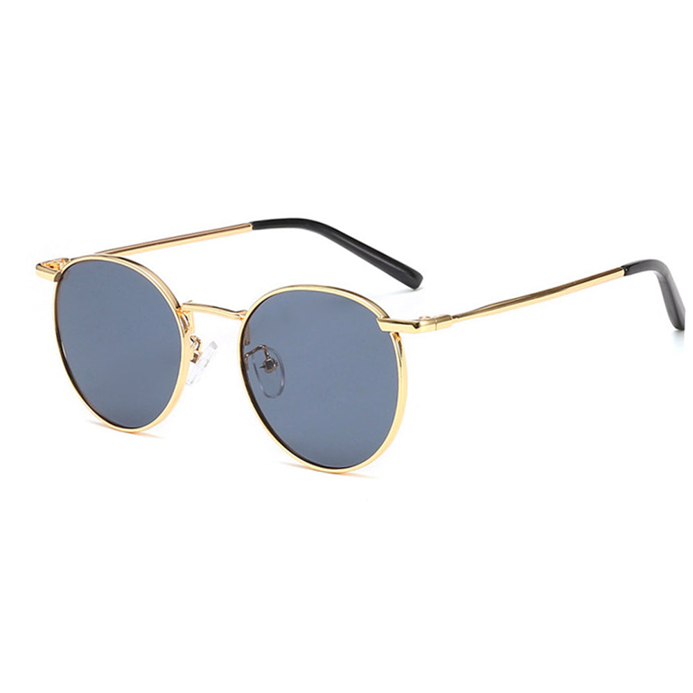 Round Retro Metal Photochromic Sunglasses VK2293