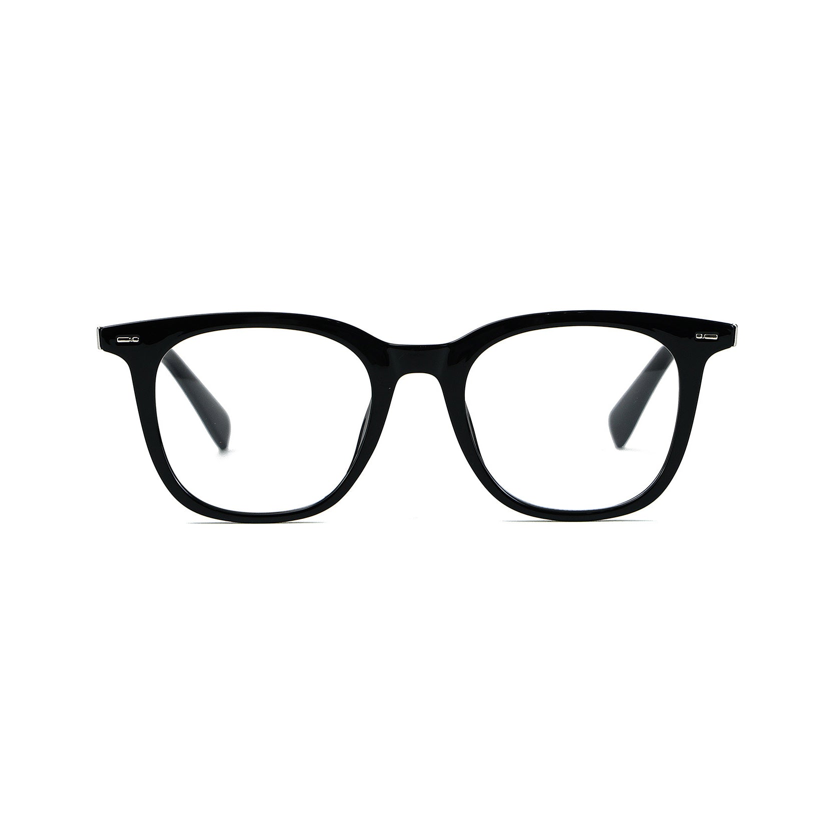Square Blue Light Blocking Glasses with Acetate Temples VK2299