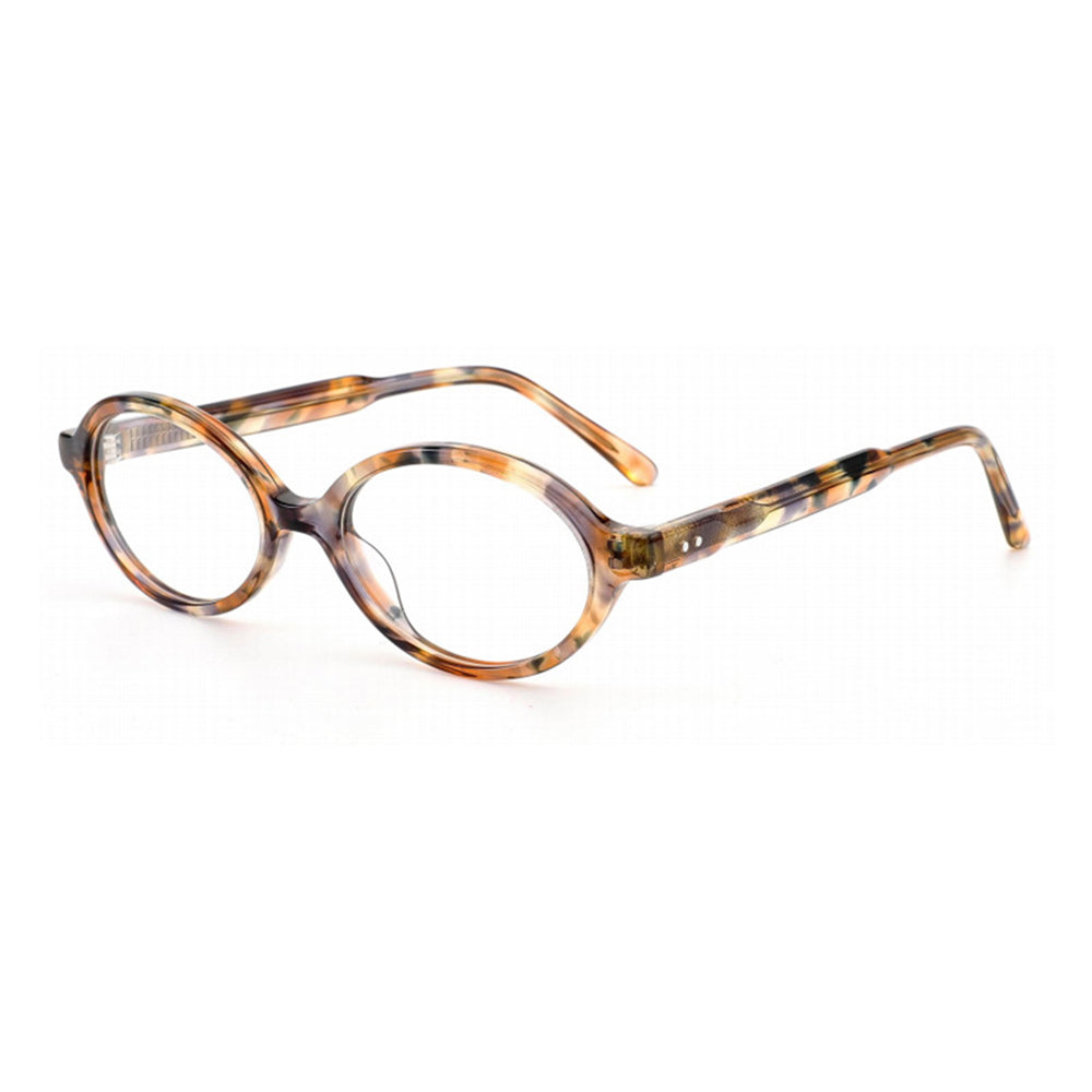 Vintage Oval Acetate Prescription Glasses VK2309