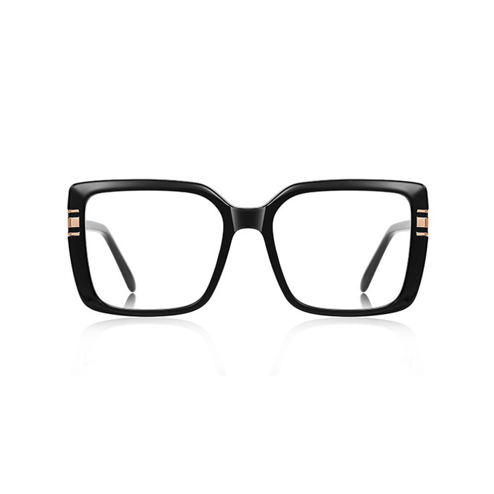 Oversized Square Prescription Glasses Blue Light Filtering VK2313