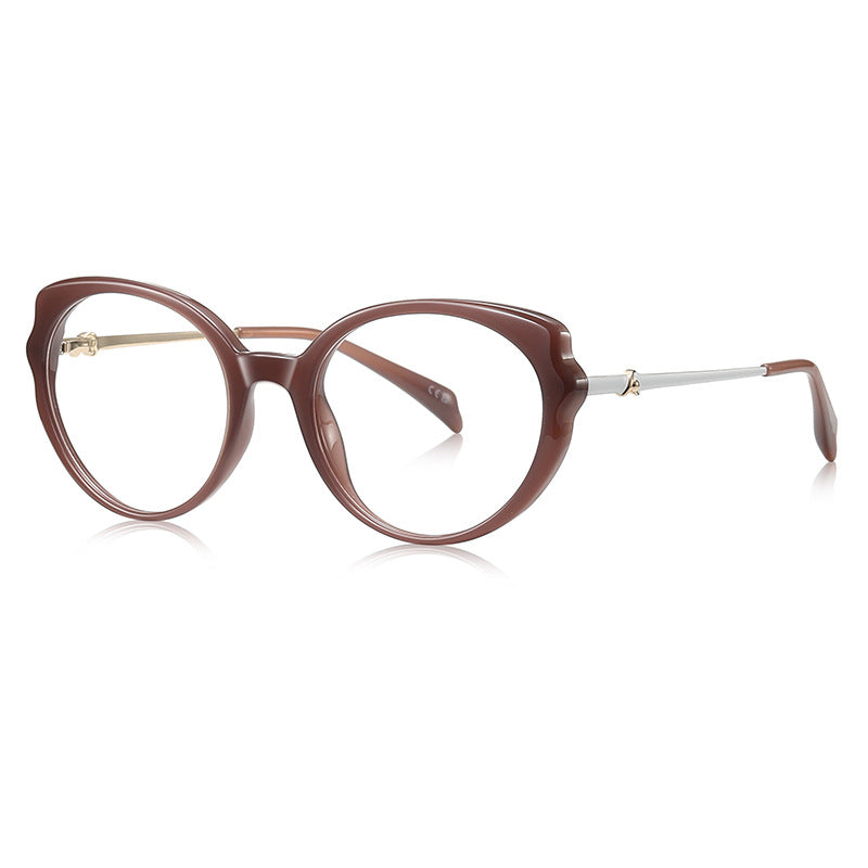 Cute Round Glasses with Spring Hinges VK2315