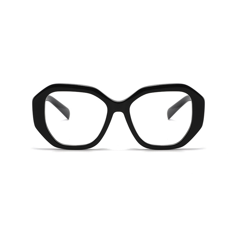 Acetate Polygon Blue Light Blocking Glasses VK2321