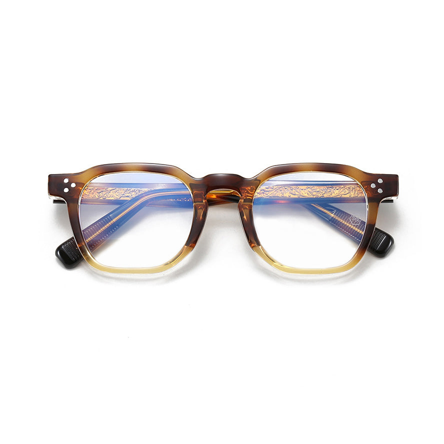 Square Thick Frame Glasses with Prescription Lenses VK2329