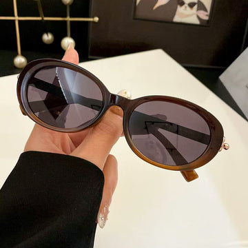 Stylish Oval Prescription Sunglasses VK2424