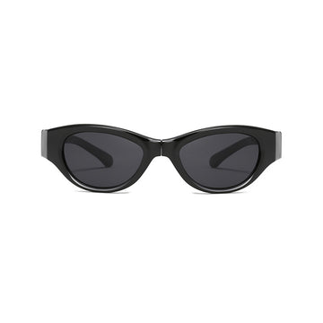 Foldable Wavy Temple Cat-Eye Sunglasses VK2428