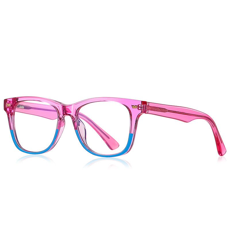 Square Eyeglasses with Spring Hinges for Teens VK2439