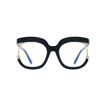 Bold Round Oversized Statement Eyeglasses VK2440