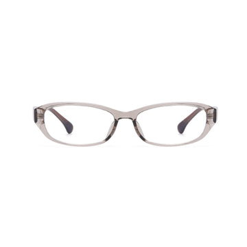 Retro Narrow Rectangle Eyeglasses with Thick Temples VK2442
