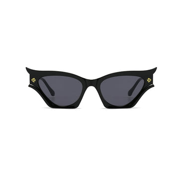 Bold Spiked Cat-Eye Statement Sunglasses VK2444