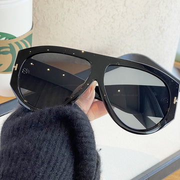 Oversized Retro Aviator Sunglasses VK2451