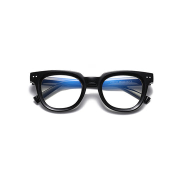 Vintage Thick Round Anti-Blue-Light Eyeglasses VK2479