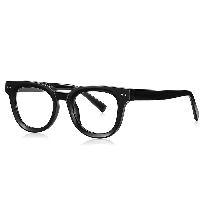 Vintage Thick Round Anti-Blue-Light Eyeglasses VK2479
