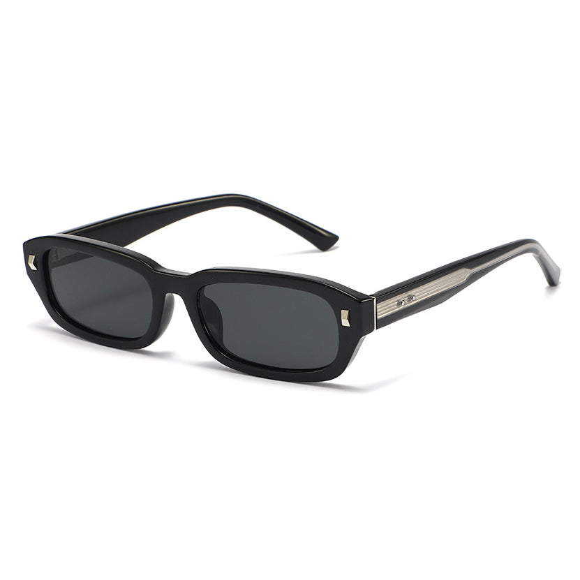 Vintage Rectangle Sunglasses with Spring Hinges VK2486
