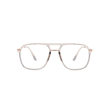 Double Bridge Square Aviator Eyeglasses VK2488