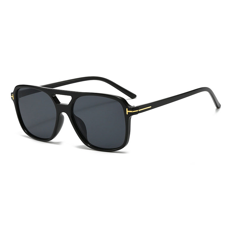 Double Bridge Square Aviator Sunglasses VK2490