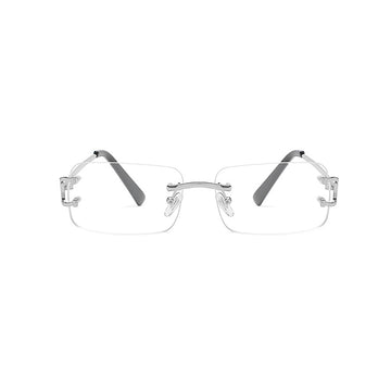 Stylish Rimless Rectangle Glasses VK2521