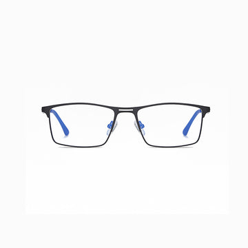 Men's Business Rectangle Metal Eyeglasses VK2525