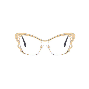 Butterfly Metal Eyeglasses Frame for Women VK2526