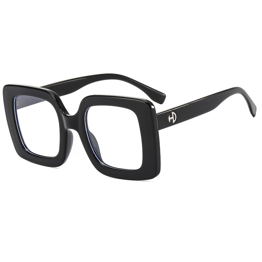 Bold Square Chunky Thick Square Glasses VK2534