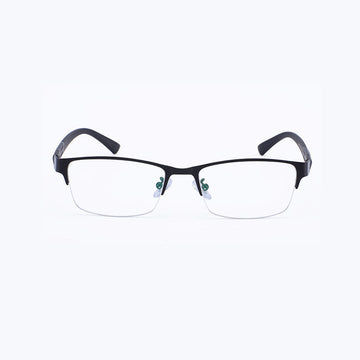 Men's Business Metal Half Frame Optical Glasses VK2535
