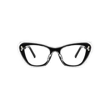 Cat Eye Optical Fashion Glasses with Star Decorations for Women VK2537